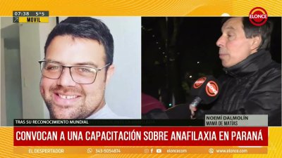 La ley "Mat&iacute;as Colaprete" fue destacada en un congreso mundial sobre anafilaxia